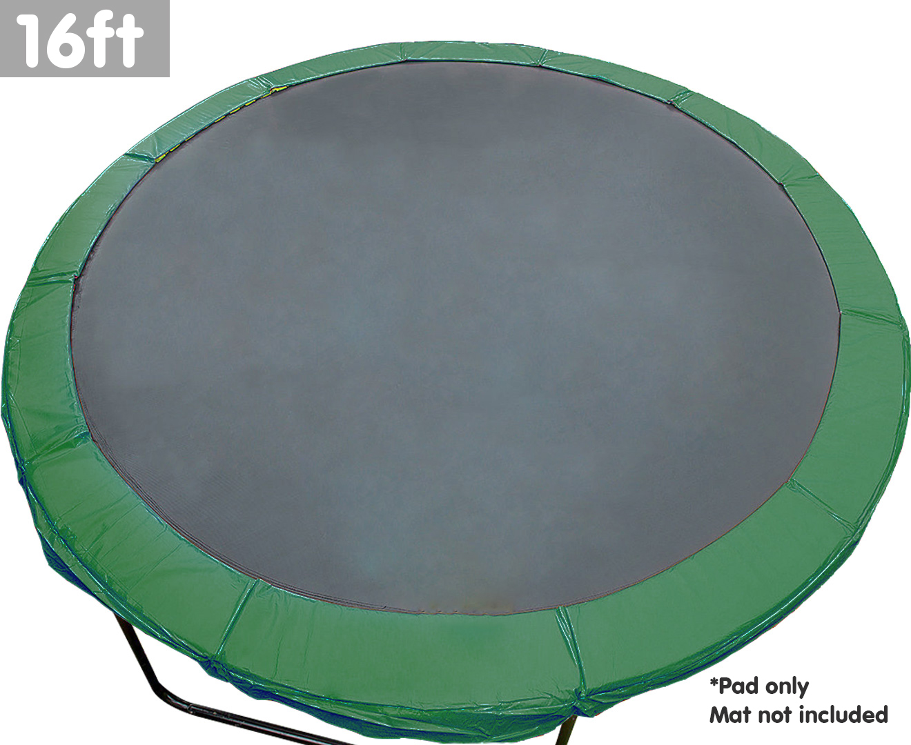 Kahuna 16ft Trampoline Replacement Spring Pad Round Cover - Green โ image 2