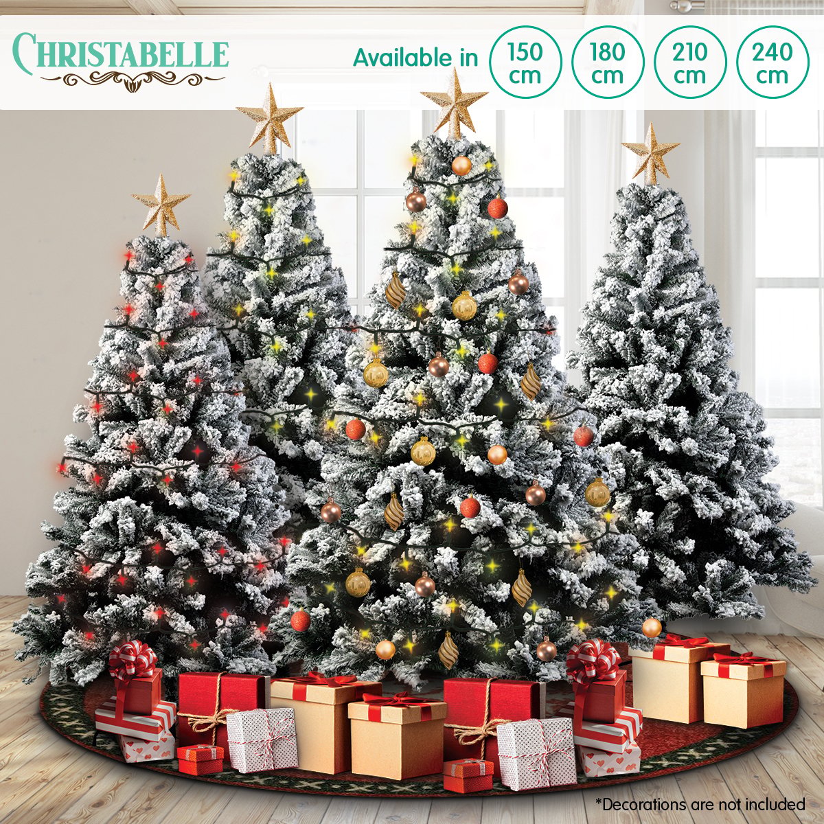 Christabelle Snow-Tipped Artificial Christmas Tree 1.5m - 550 Tips โ image 6