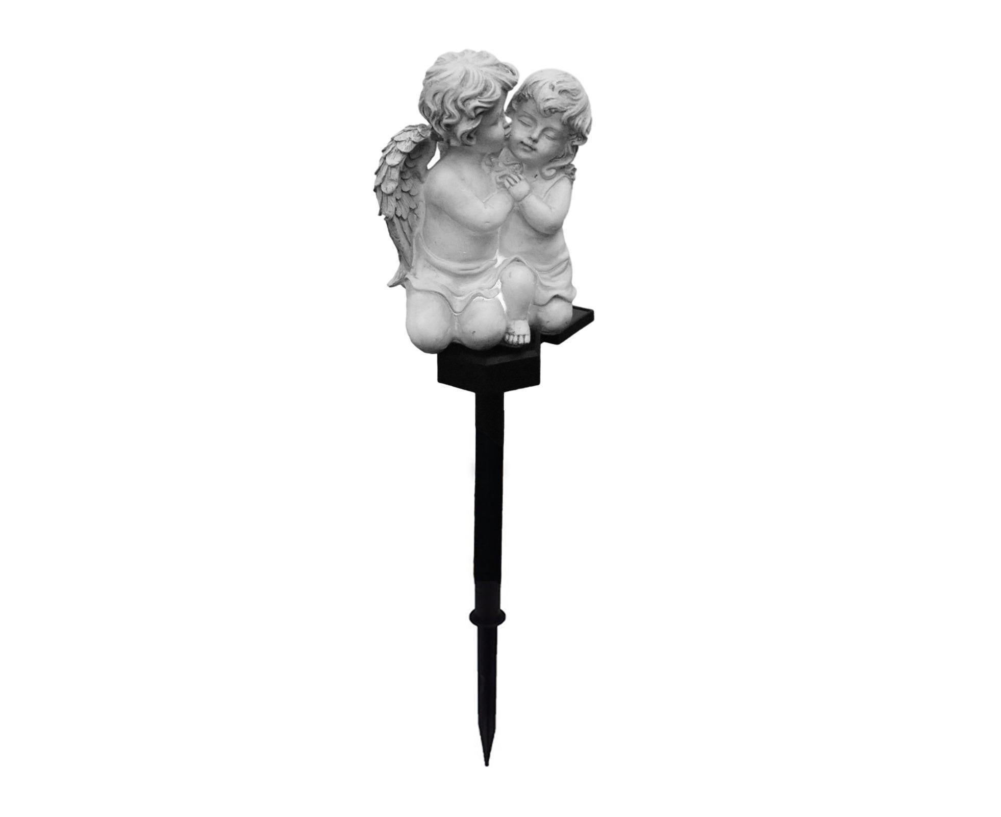 Solar Angel Stake Light Garden Decor - B