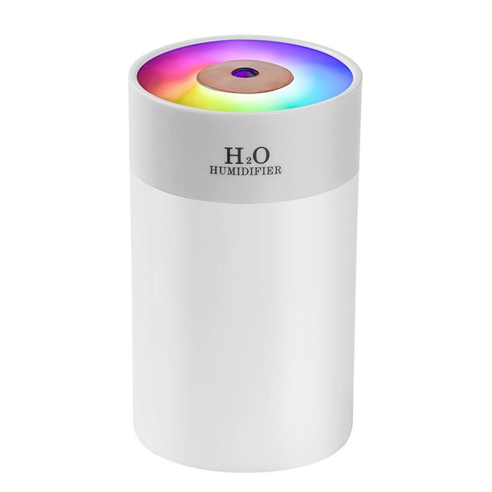 Colorful LED Humidifier with Night Light for Home and Bedroom Use White โ image 2