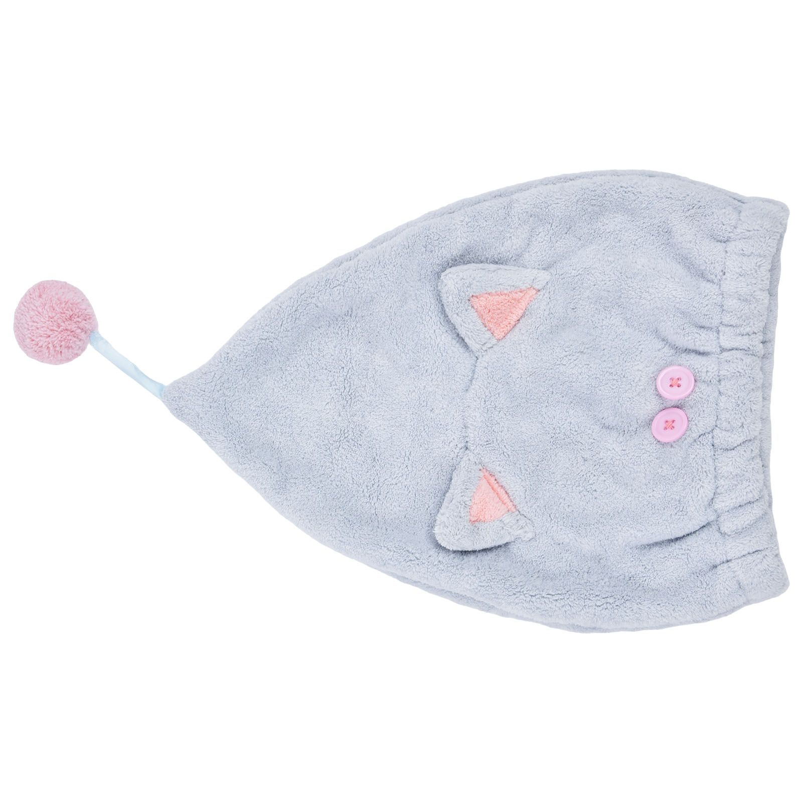 Hair Towel Wrap Fine Texture Soft Handle Dry Naturally Coral Fleece Hair Drying Towel โ image 3