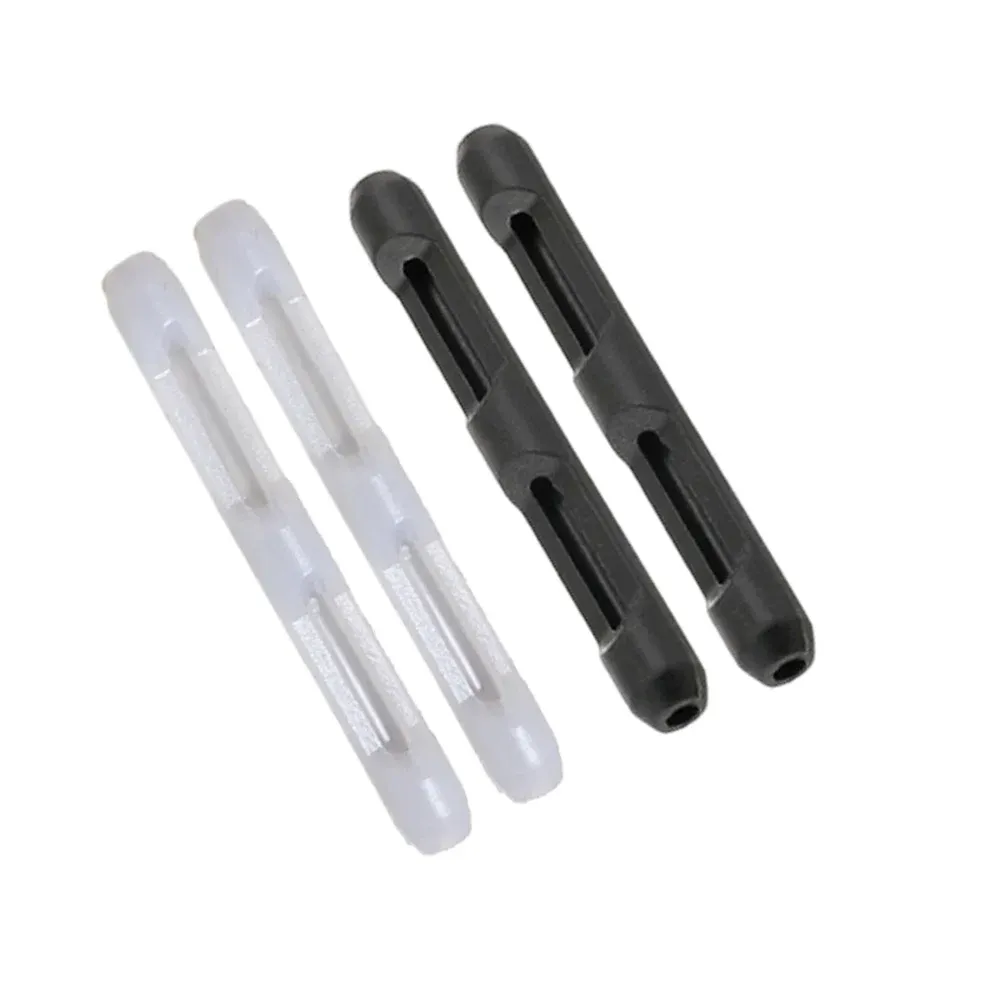 Silicone Eyeglasses Temple Hook Anti Slip Ear Grip Tips Holder for Glasses Spectacles - Transparent 5pairs — image 3
