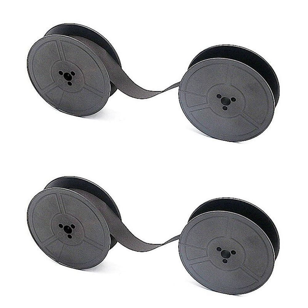 2PCS GR1 Typewriter Ribbon Twin Spool Typewriter Ribbon Replacement for Most Typing Ribbon (Black)
