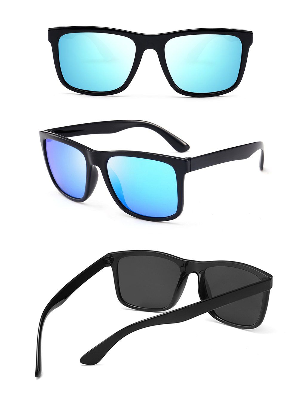 Polarized Sunglasses for Men Unbreakable Mens Sunglasses Driving Sun Glasses For Men/Women Lightweight Durability โ image 3