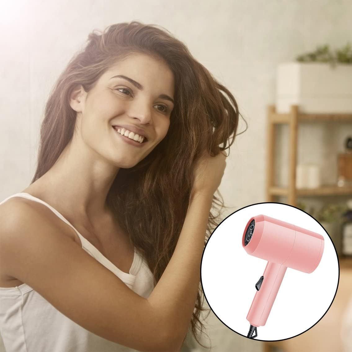 Professional Hair Dryer Electric Dryer Hair Hammer Hairdryer Blow Quick Dry erodynamic noise reduction design, Less noise — image 4