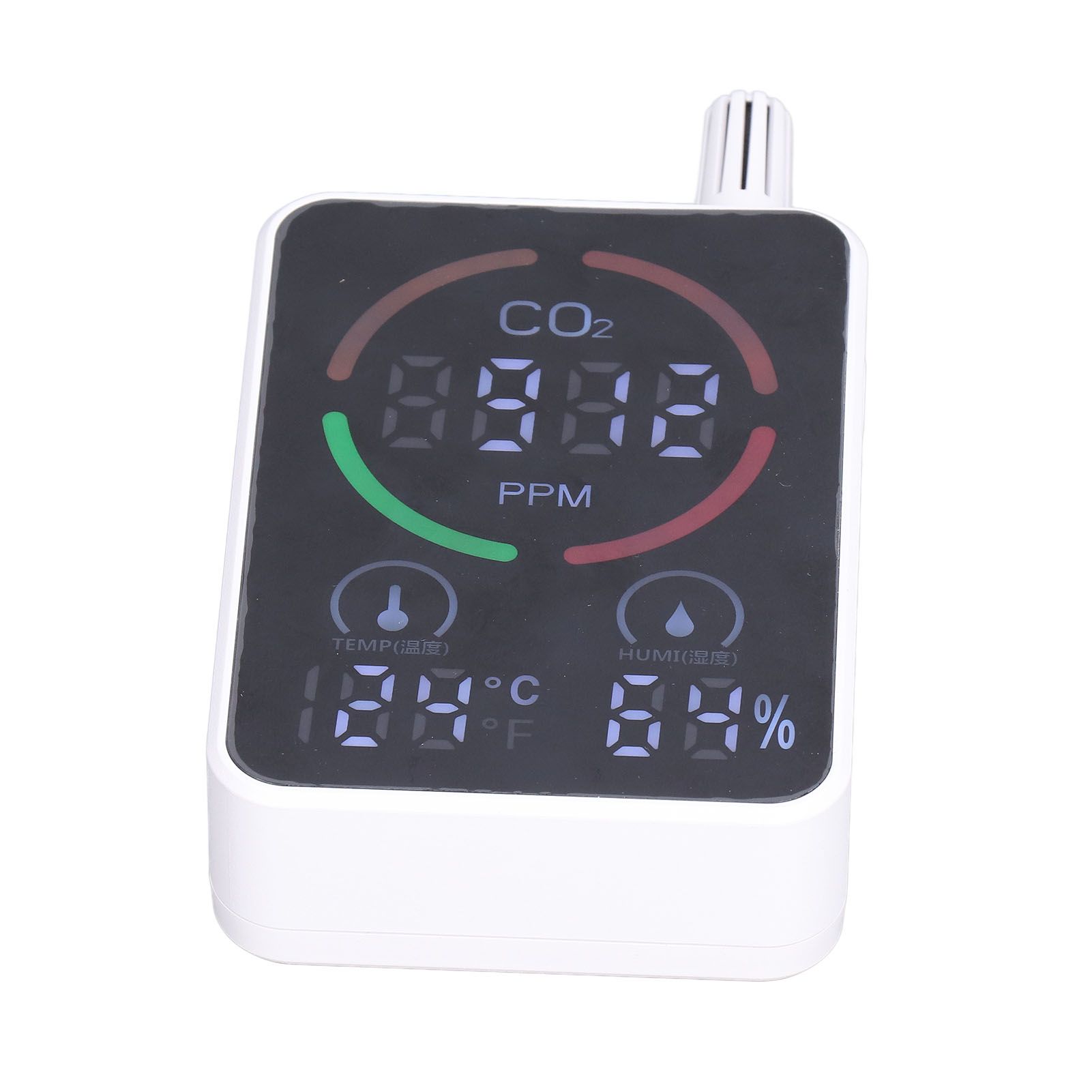 Air Quality Monitor Digital CO2 Meter Carbon Dioxide Detector Portable Temperature Humidity Tester โ image 3