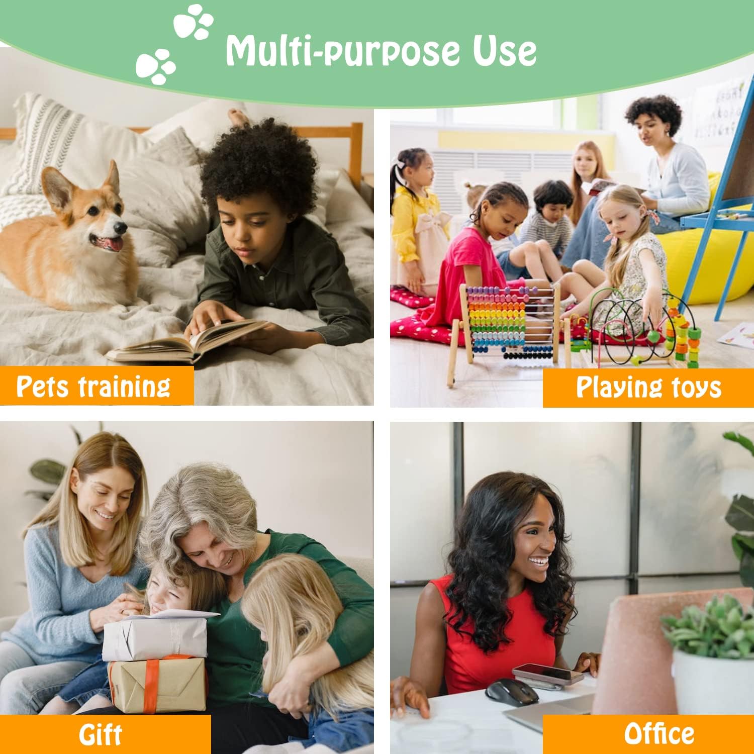Voice Recording Button for Communication Pet Training Buzzer,30 Second Record&Playback Dog Toy,Voice Recording Clicker for Cat,Puppy,Pet Trainin,Funny Gift for — image 6