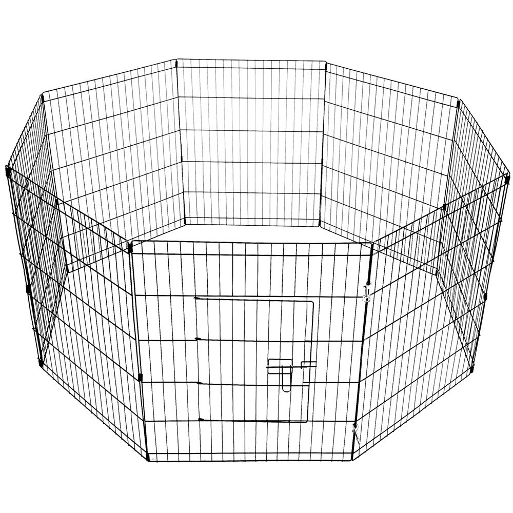 YES4PETS 30' Dog Pet Playpen Exercise Puppy Enclosure Fence with cover — image 2