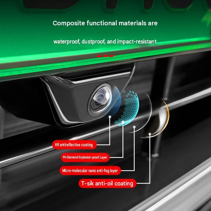 4 pair Car Camera Lens Protector Cover - ABS Material - Dustproof and Waterproof Shield for 360 Degree Reverse Imaging System - Scratch Resistant Protection — image 4