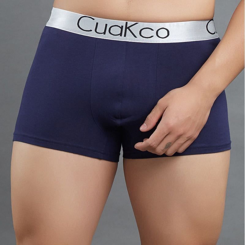 Cua Kco Men's Underwear Mid Waist Breathable Boxer Purple XXL Recommendation 60.00 kg-65.00 kg โ image 3