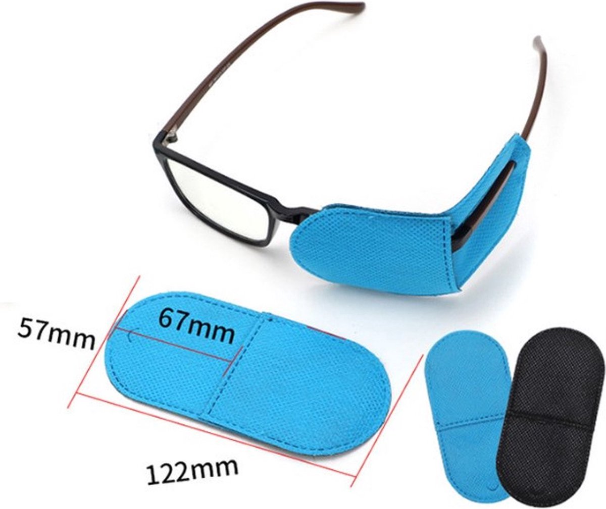 Eye Patch - 12 Pieces - Eye Patch - Eye Treatment - Reusable - For Lazy Eye Or After Surgery - Laser Eye Surgery - Lazy Eye - Amblyopia - Strabismus - Improve — image 2