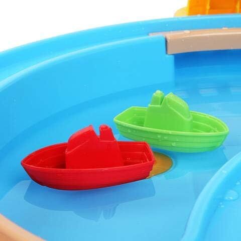 Outdoor Sand and Water Table Toy with Umbrella (28 Pcs Accessories) โ image 6