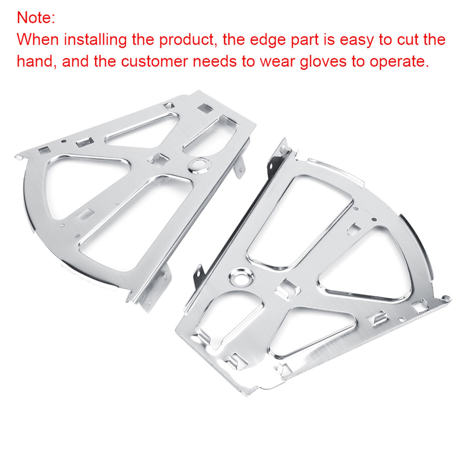 2Pcs Stainless Steel Shoes Drawer Cabinet Hinges Turing Rack Replacement Fittings(2 Layers) โ image 5
