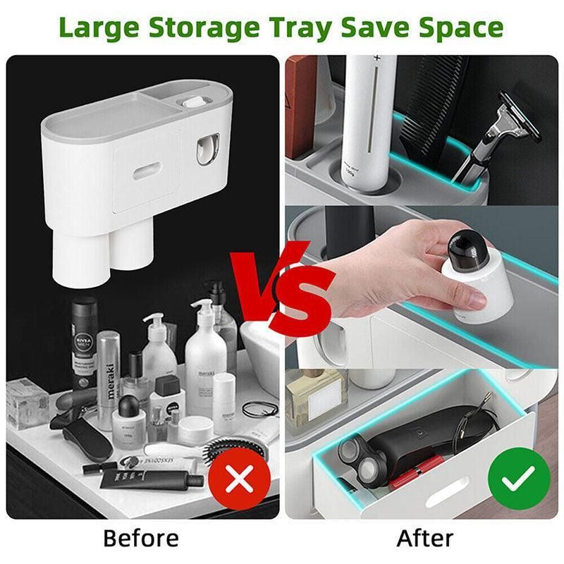 Multifunctional Toothbrush Holder Handfree Automatic Toothpaste Dispenser Set โ image 6
