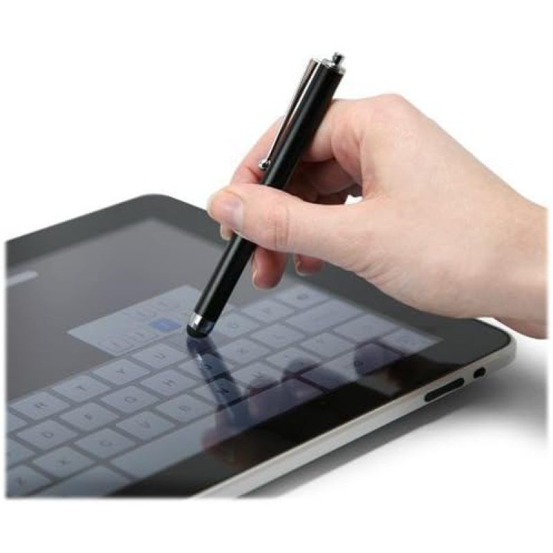 Stylus Pen by Capacitive Stylus (2-Pack), Stylus Pen Multi Pack - Jet Black(Pen+spring rope+fixing seat) — image 4