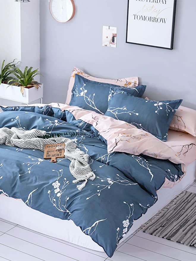 Floral Queen Size Duvet Quilt Cover Set — image 2