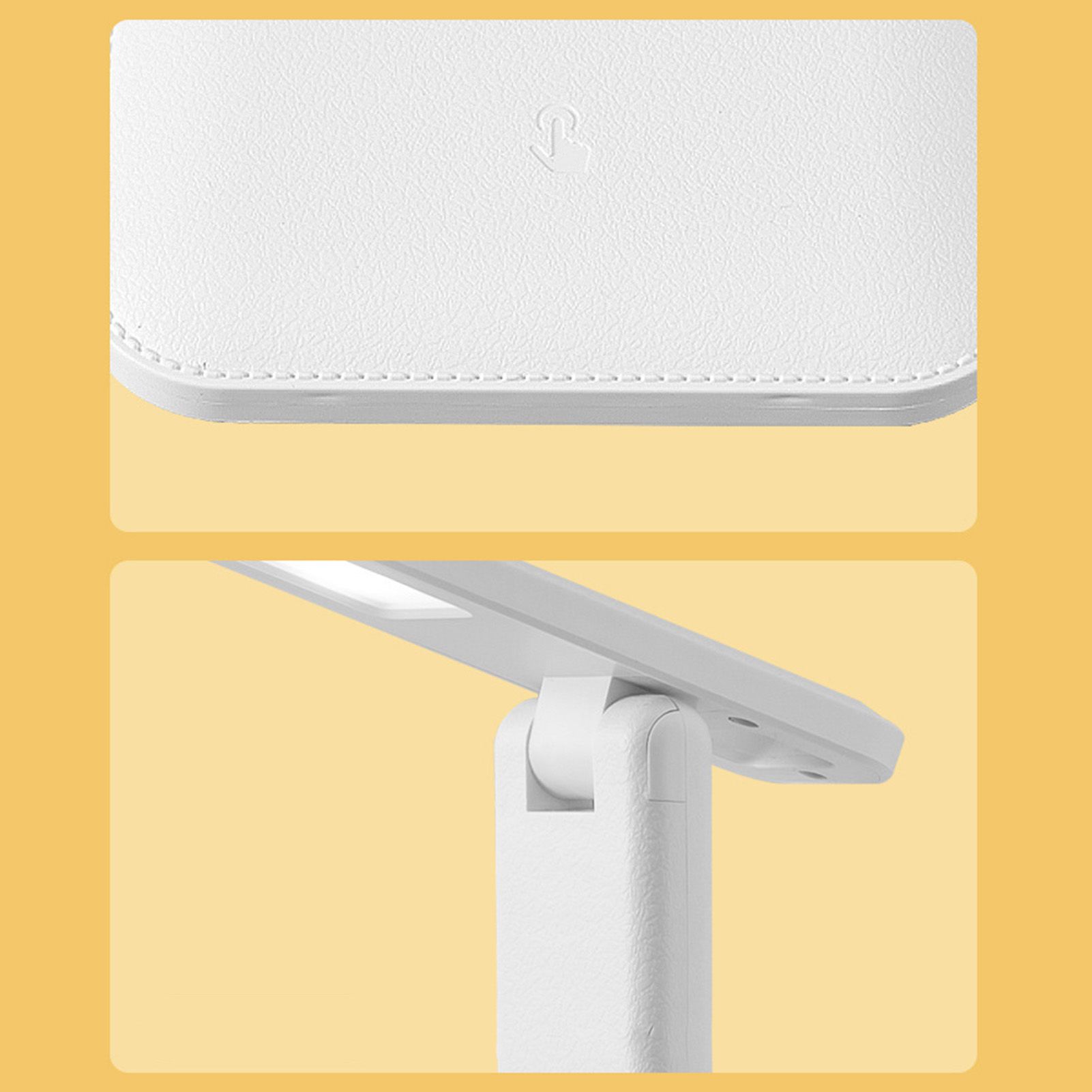 Table Lamp Eye Protection Touch Dimming Plug In 180 Degree Flip Folding Stand Design LED Learning Desk Lamp — image 4