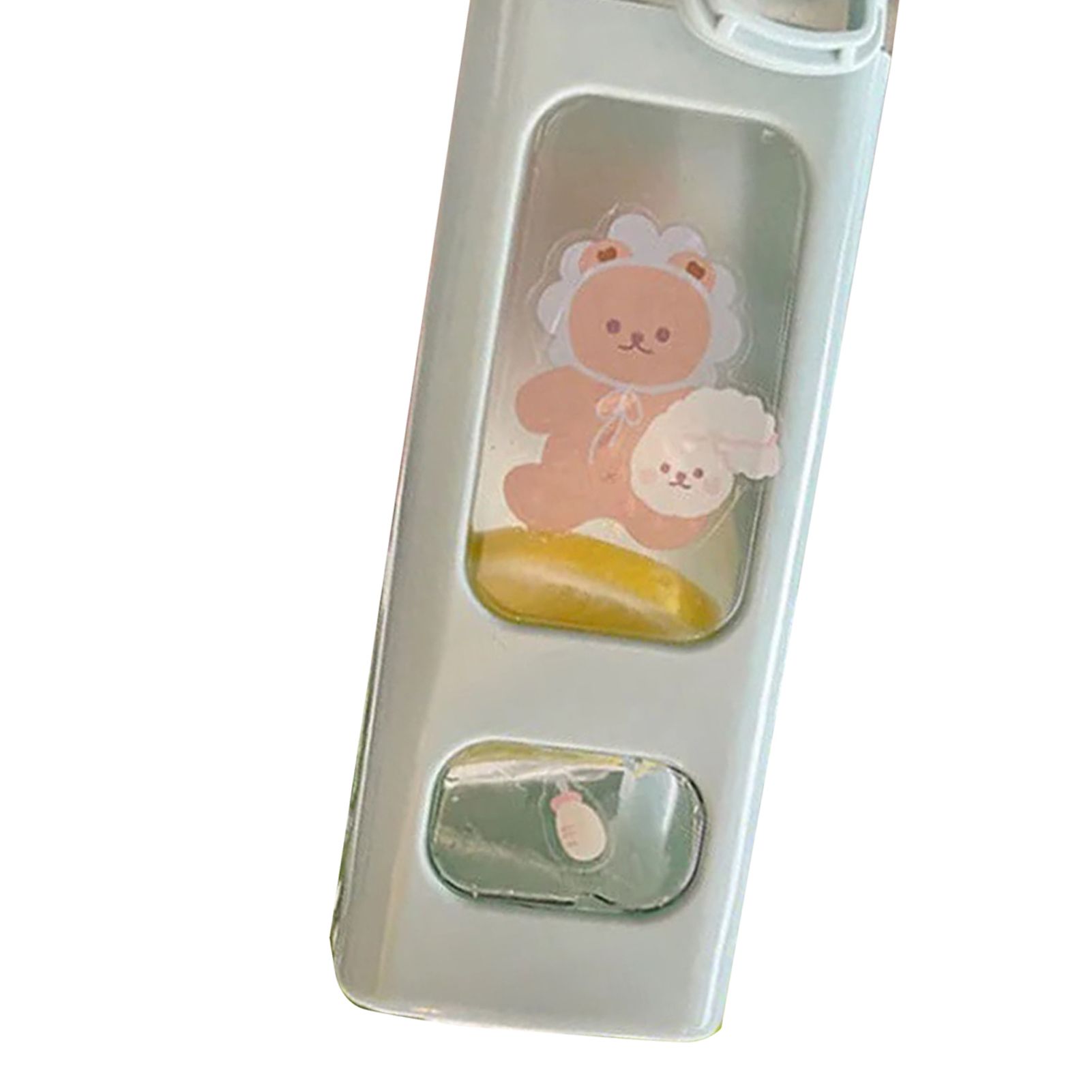 Large Capacity Water Bottle Portable Cute Drinking Bottle with Straw Nozzle Stickers Leakproof for Students Girls Sports Type 3 601mL‑700mL — image 3