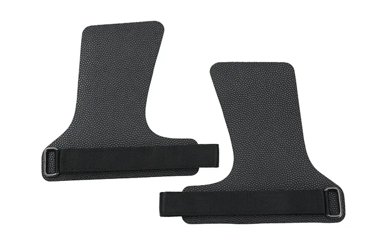 Basketball Hand Grips for Pull-ups Cross Training Gymnastics Weightlifting Palm Protector - Black XL