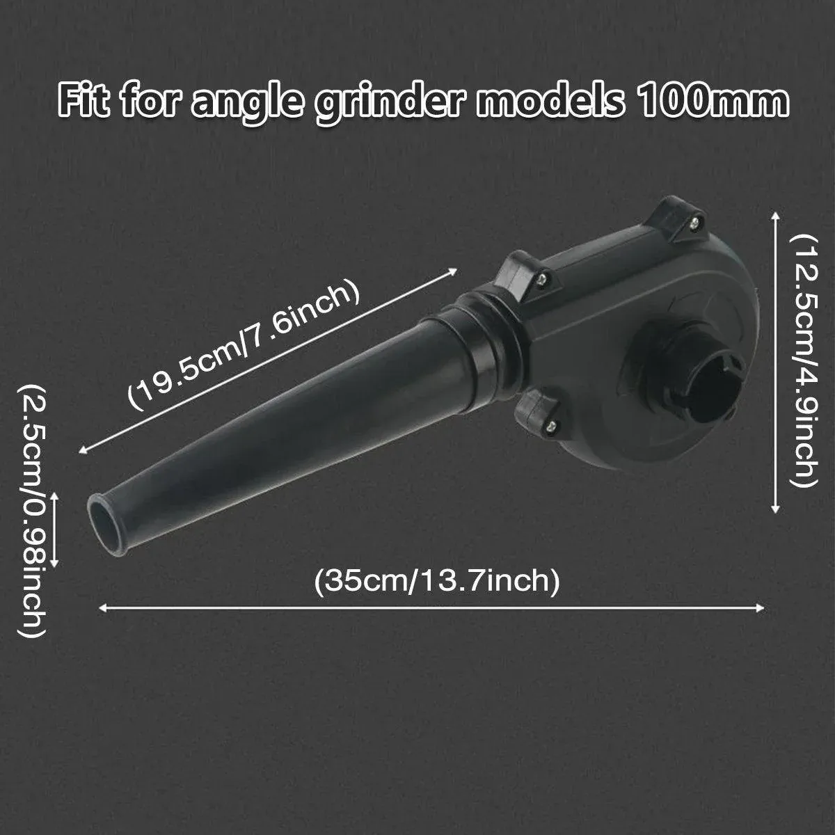 2in1 Angle Grinder Blow Dryer Suction Converter Power Tool Accessories Kit — image 3