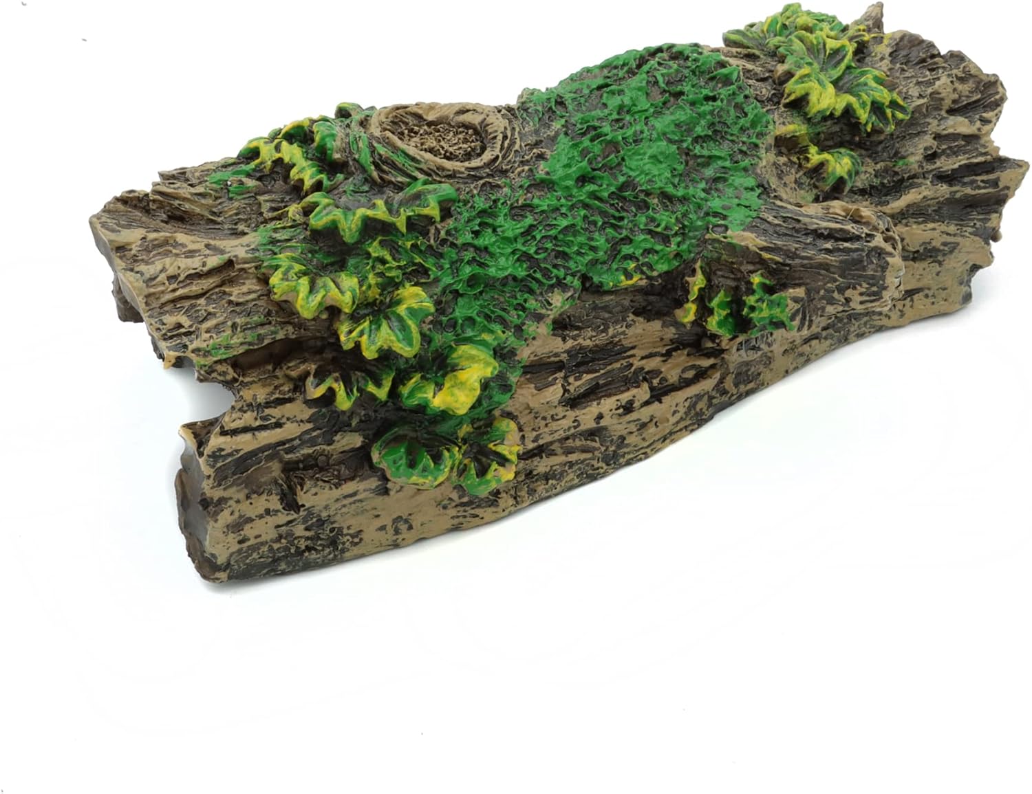 Aquarium Decorations Resin Hollow Tree Trunk Ornament, Bettas House Cave Wood House Decor for Fish Tank (HS-SP207) โ image 6