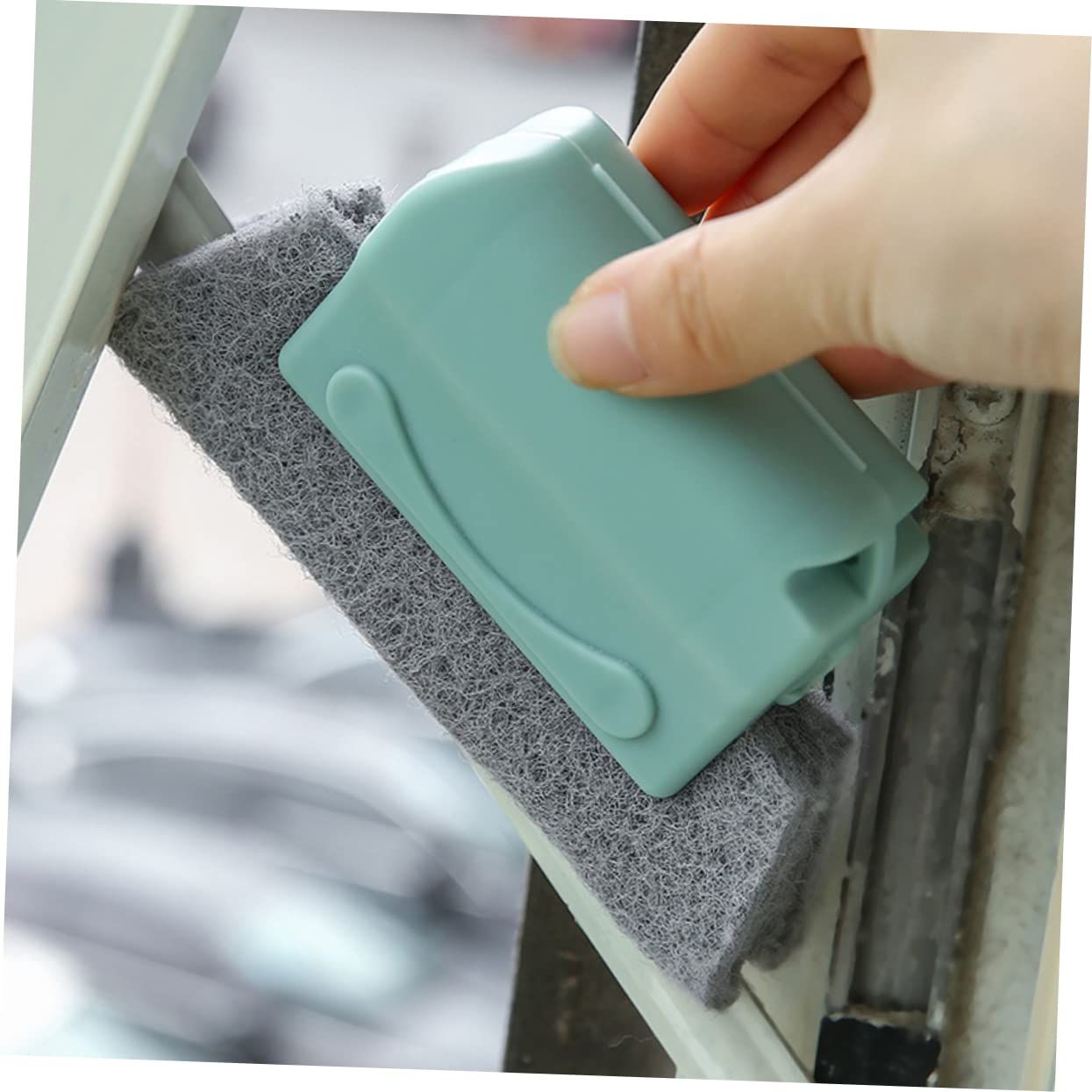 2pcs Clean Brush Window Cleaner Tools Kitchen Brush Small Brush Tools Dust Cleaning Brush Crevice Gap Cleaning Brush Door — image 2