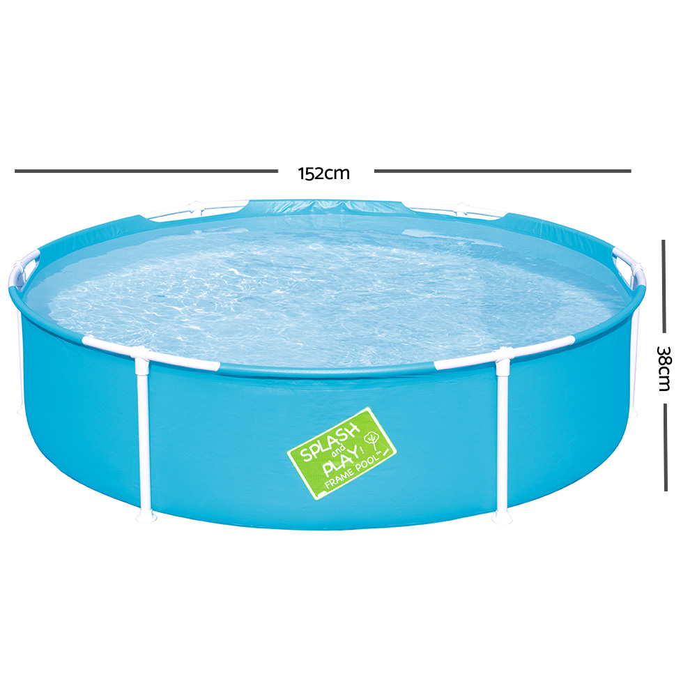 Bestway Kids Pool 152x38cm Round Steel Frame Swimming Pools Above Ground 580L — image 2