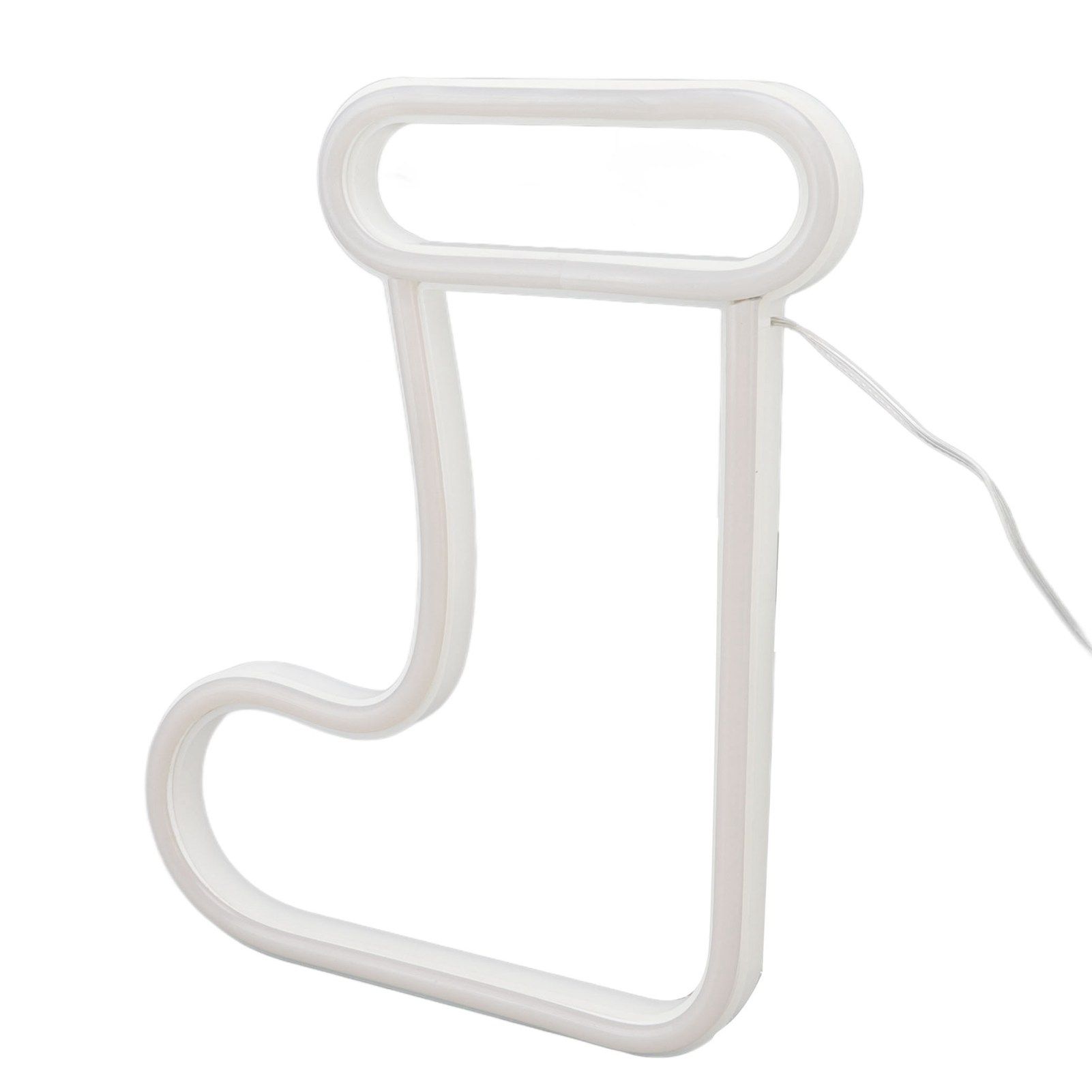 Christmas Neon Light LED Christmas Boot Neon Sign Light Battery Operated USB Charging Wall Decor Light for Party Decoration โ image 5