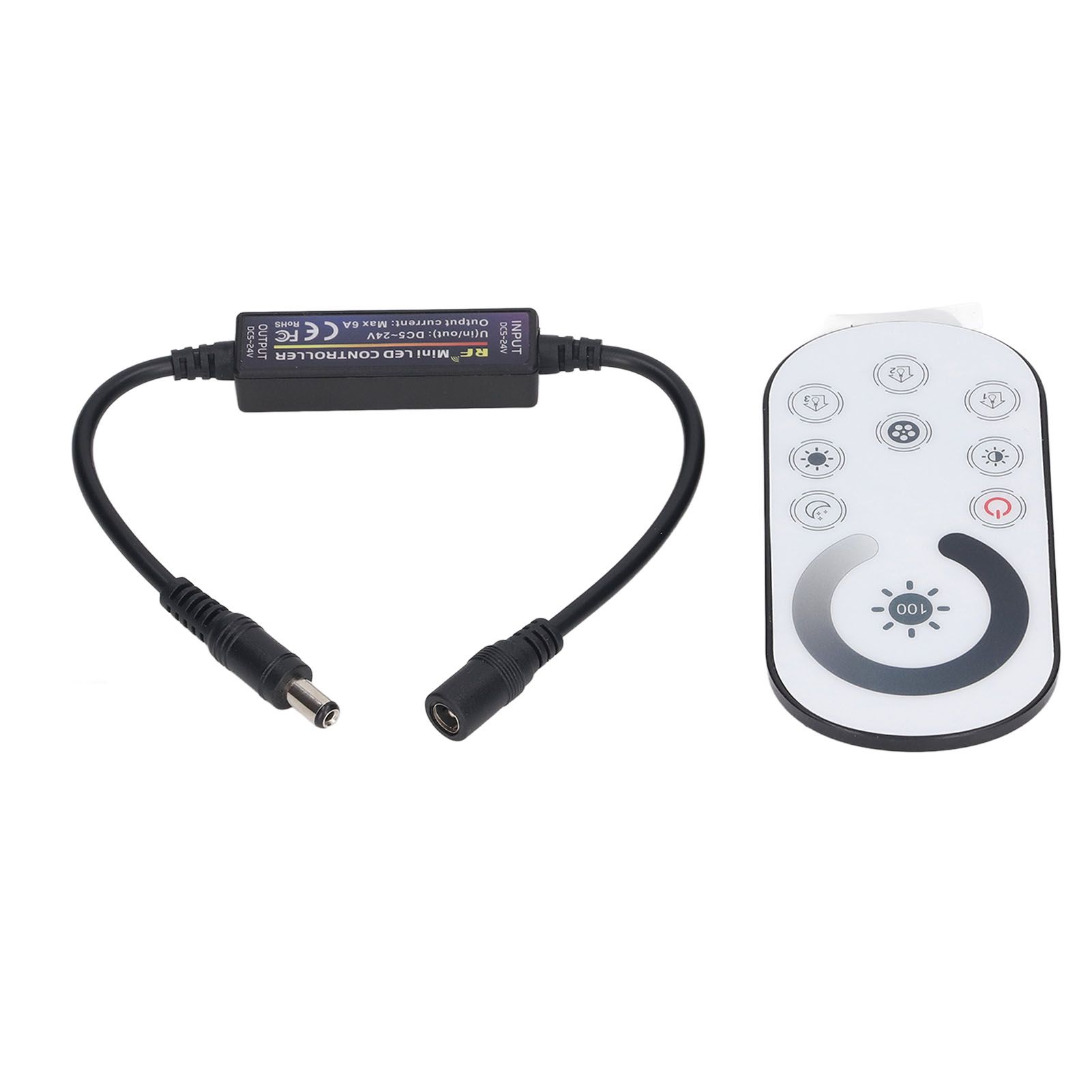 RF Full Touch Dimmer Wireless Constant Voltage LED Controller Mini Induction Light Bar Controller DC 5‑24V — image 6