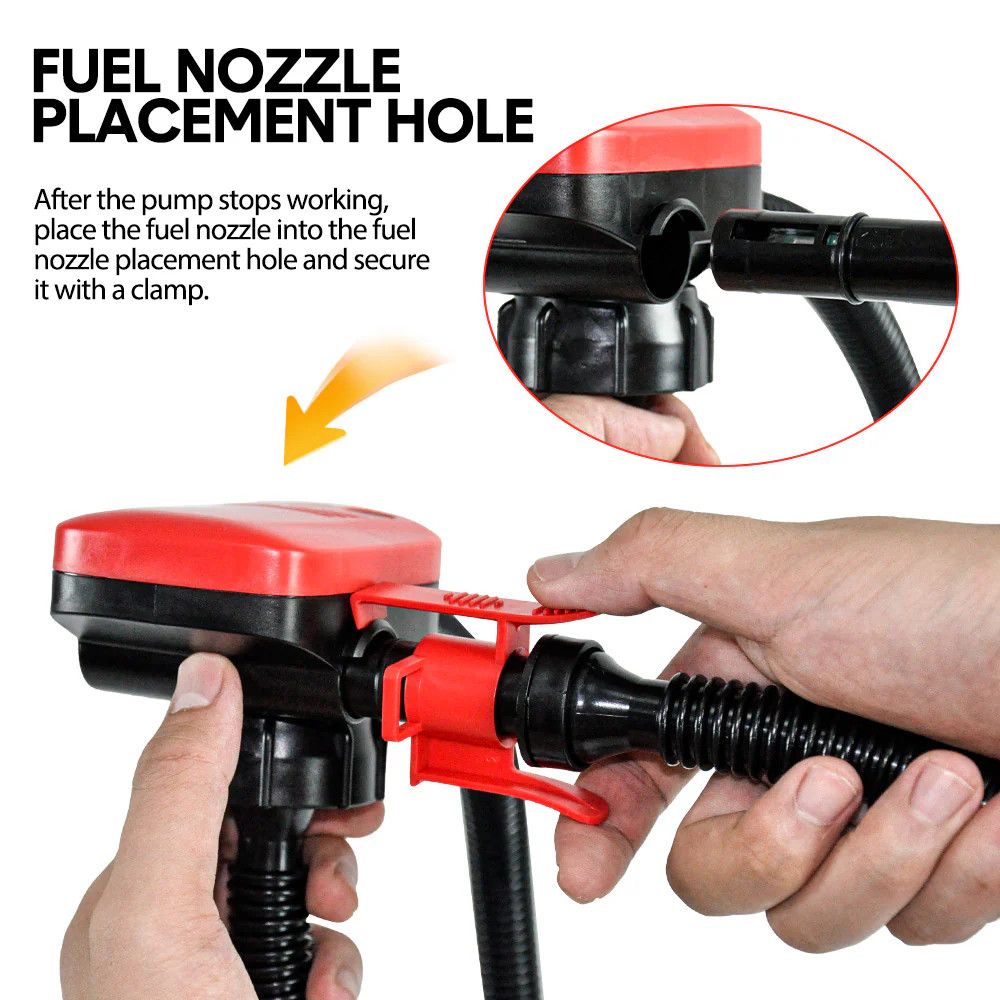 12V Portable Electric Oil Pump Handheld Diesel Pump Oil Fuel Water Transfer AU — image 6