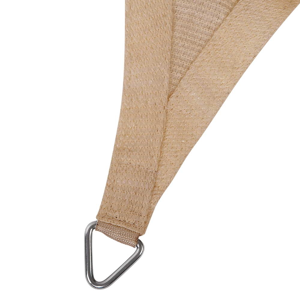 Instahut Shade Sail 2.5x3m Rectangle 280GSM 98% Sand Shade Cloth โ image 3