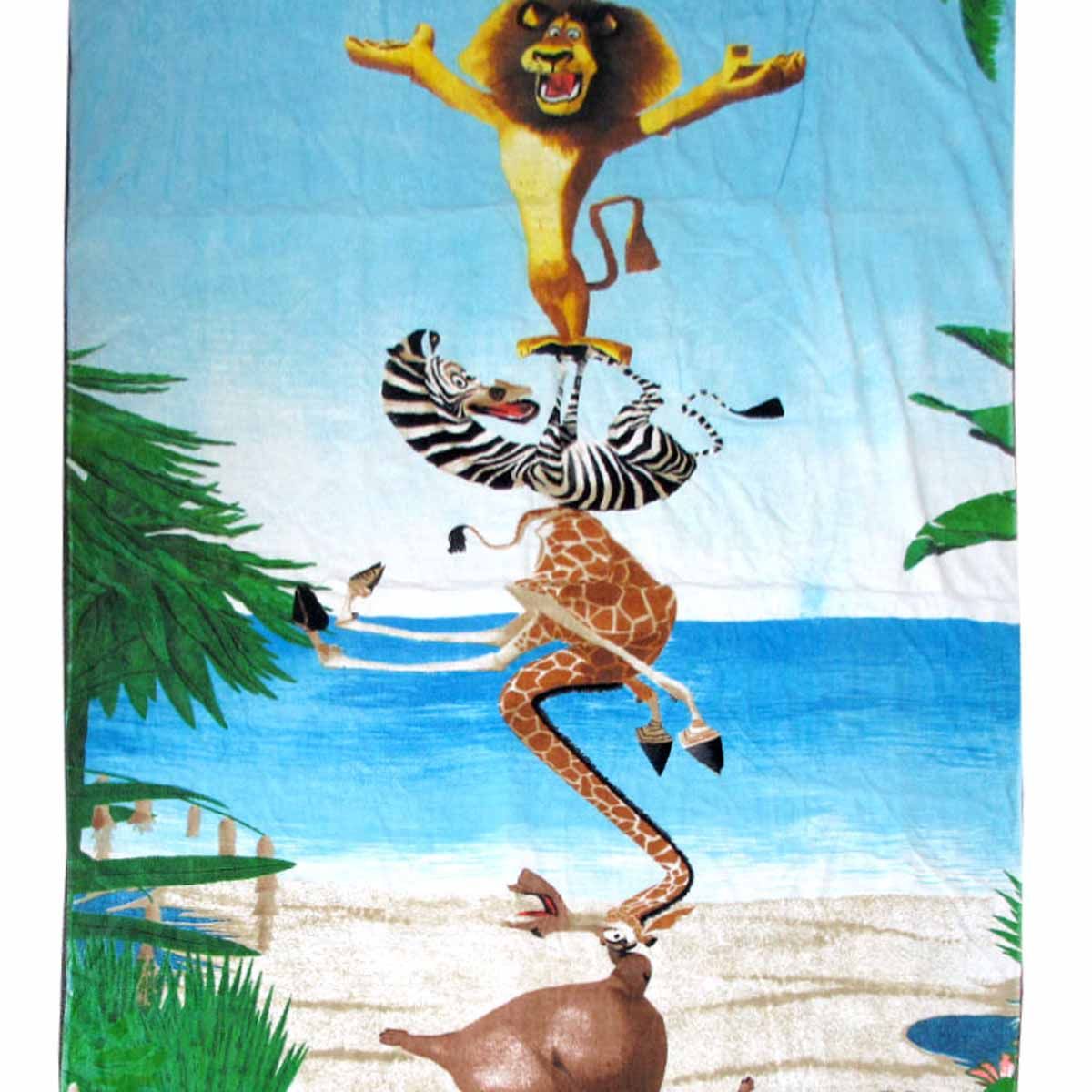 Madacascar Large Cotton Beach Towel 100 × 150 cm — image 3