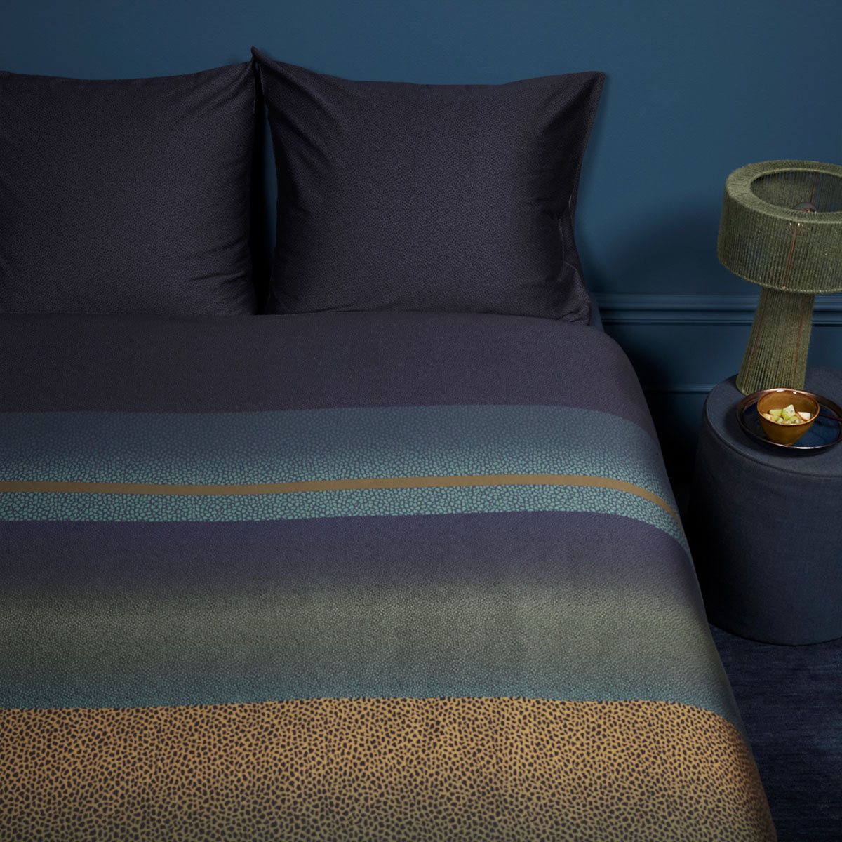 Bedding House Lenny Blue Cotton Quilt Cover Set King — image 5