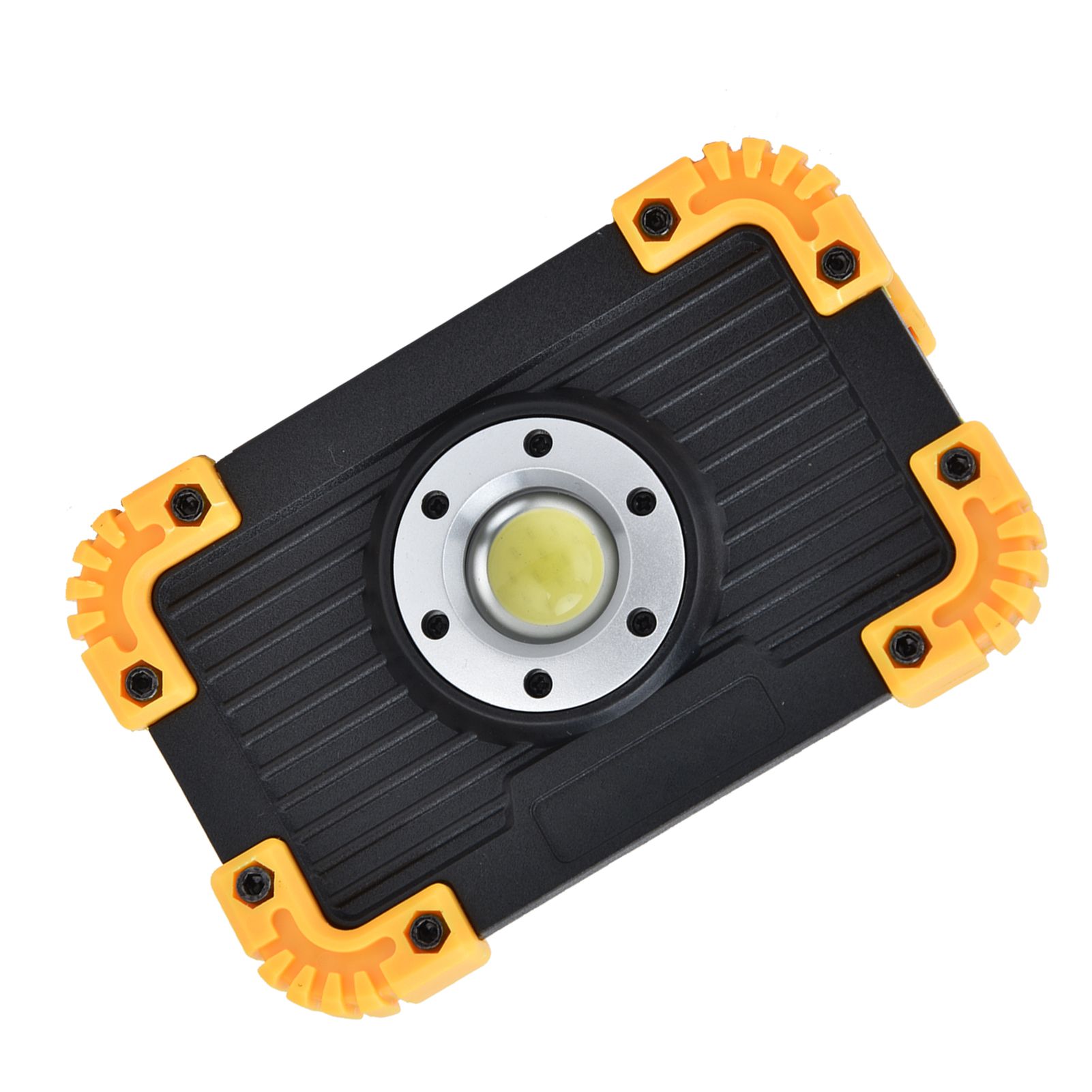 LED Emergency Flood Light Mini COB Work Light Portable Round USB Charging Camping Light for Outdoor — image 6