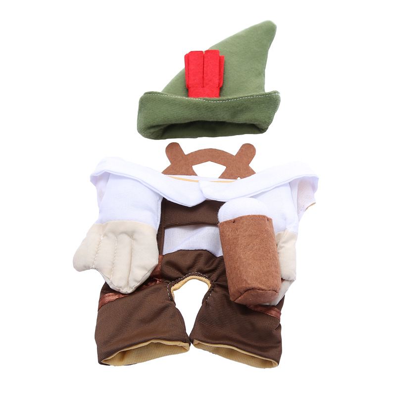 Dog Beer Waiter Costume Odd Pet Polyester Beer waiter L โ image 5