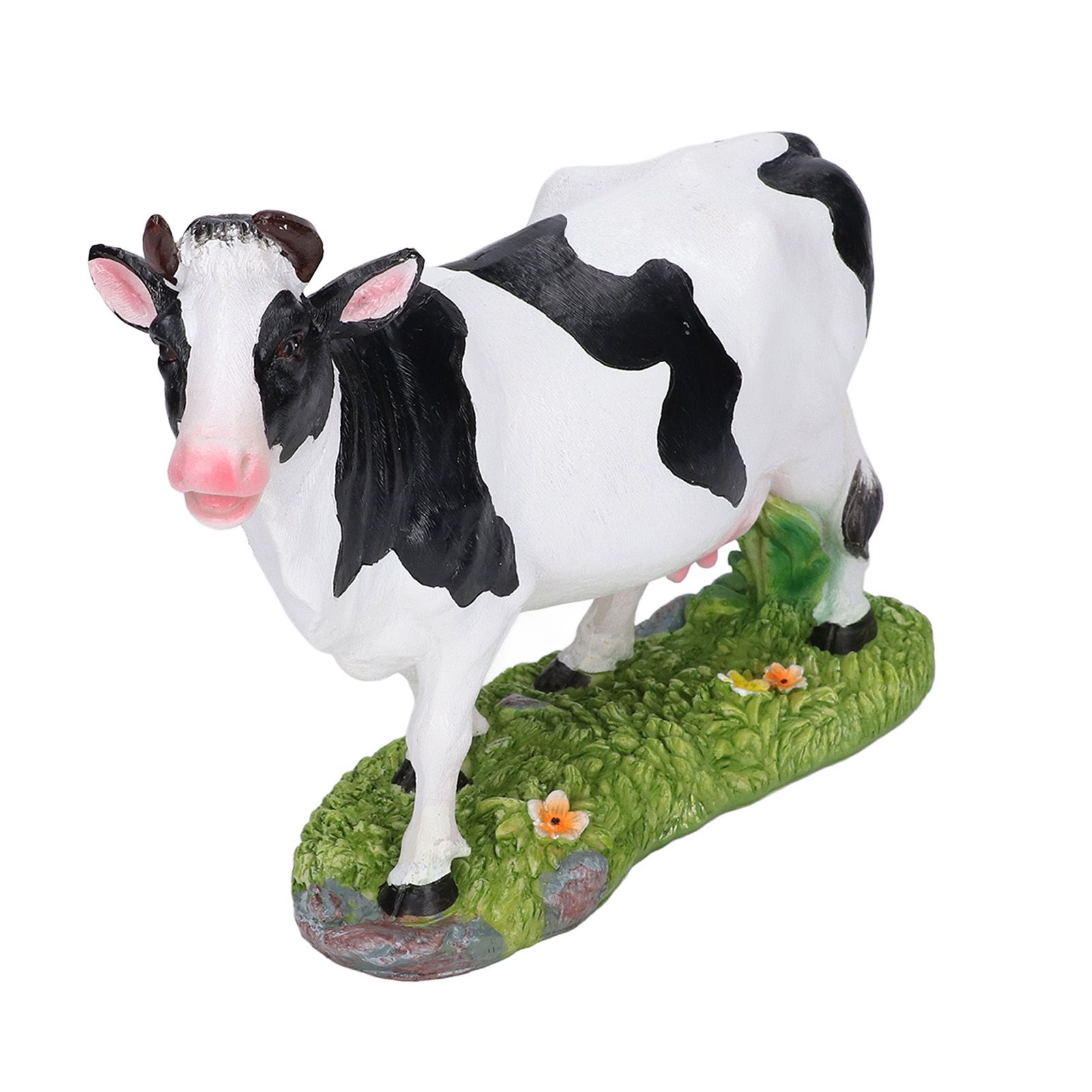 Animals Figures Statue Resin Miniature Cow Figurines for Desktop Garden Decoration โ image 5