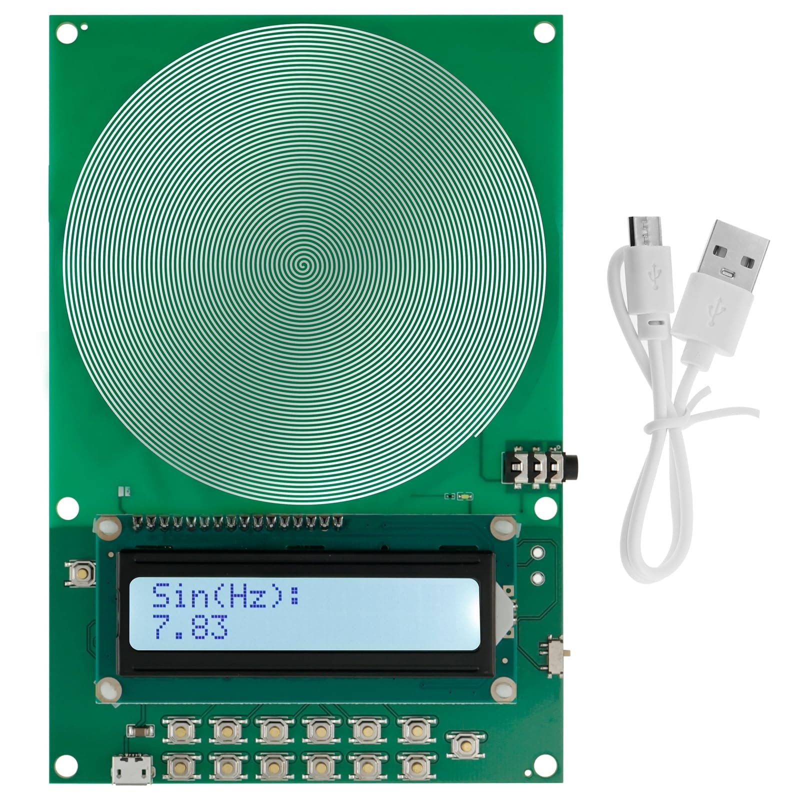 Schumann Waves Resonance Generator,Adjustable Frequency Range,Portable EMF Neutralizer for Meditation,Sleep,and Relaxation,USB-Powered Design for Home,Yoga,or — image 2