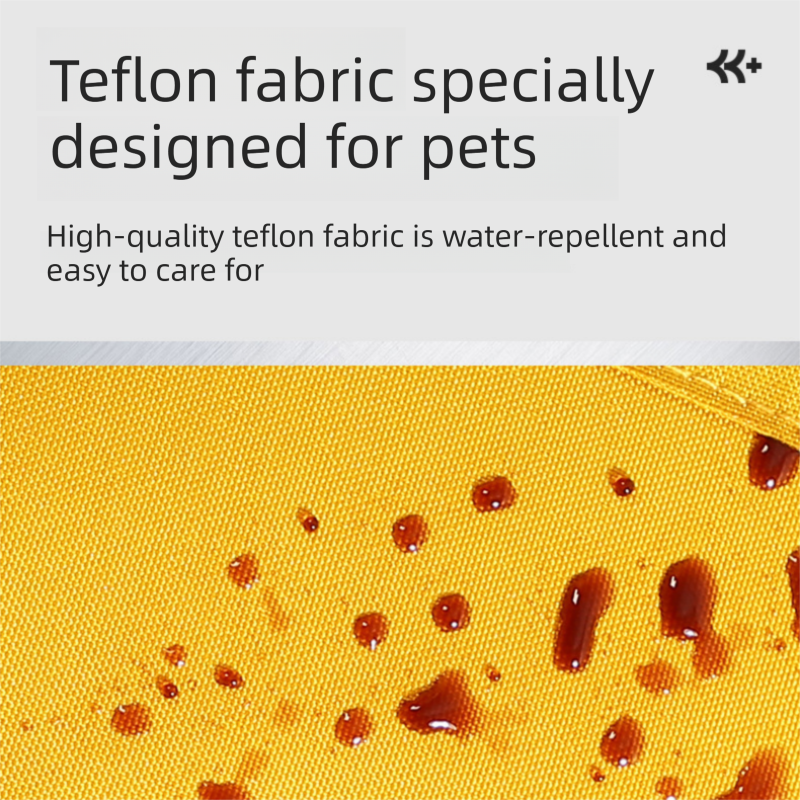 Green S size Portable Foldable Pet Bed Mat โ Waterproof Travel Dog Bed and Cat Cushion with Carry Handles, Removable Washable Cover, Plush Comfort Padding for โ image 5