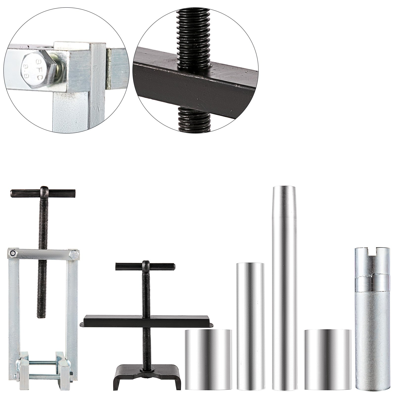 Turbine Shaft, 6pcs Pump Stator Seal Ring Tools, Spring Compressor, Pump Puller Kit, Bushing Sizer Rotor Aligner, Pump Stator Seal Ring and Re-Sizer Kit for