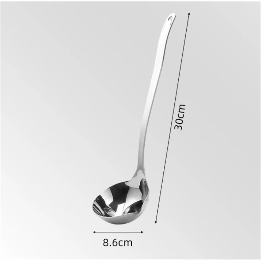 Oil Separating Stainless Steel Soup Ladle/Grease Trap Long Spoon/Fat Separator Serving Spoon/Healthy Lifestyle/Kitchen Accessory — image 4