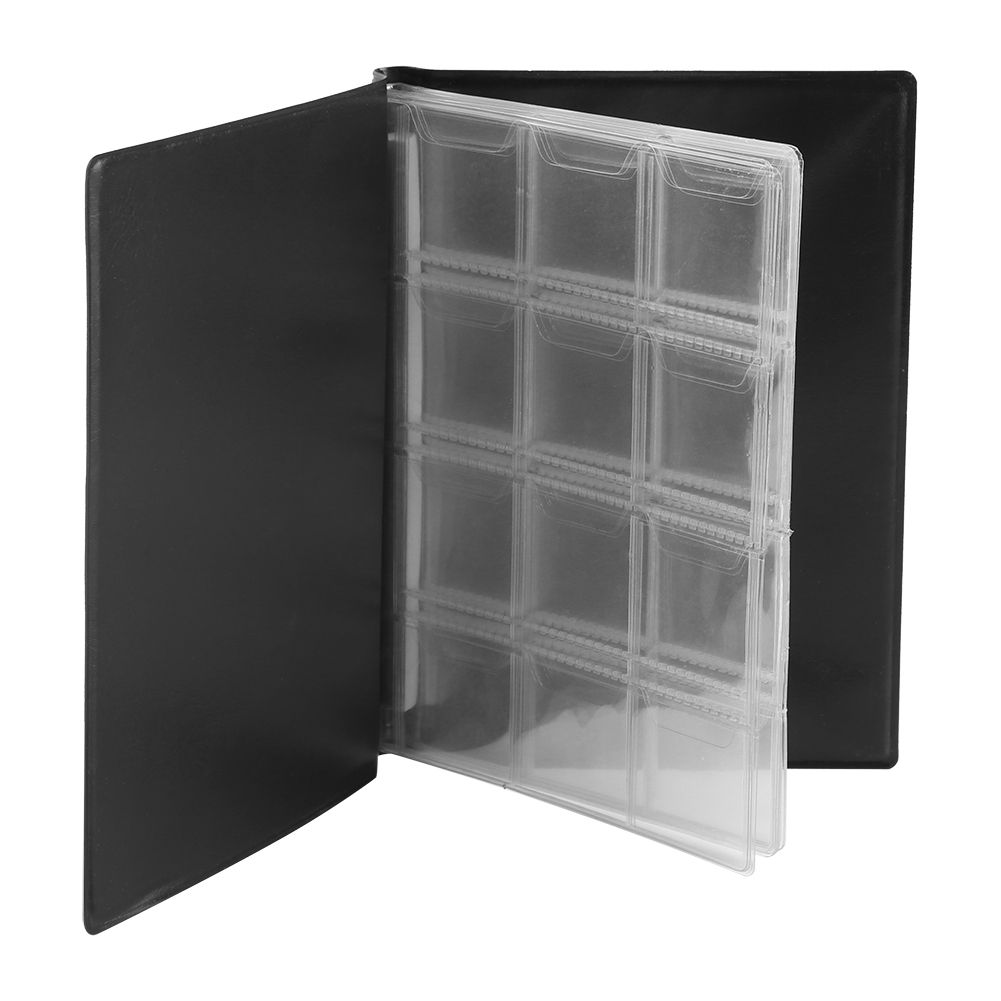 New 120 Pockets 10 Pages World Coin Storage Folder Album Money Collecting Holder Book Red โ image 3