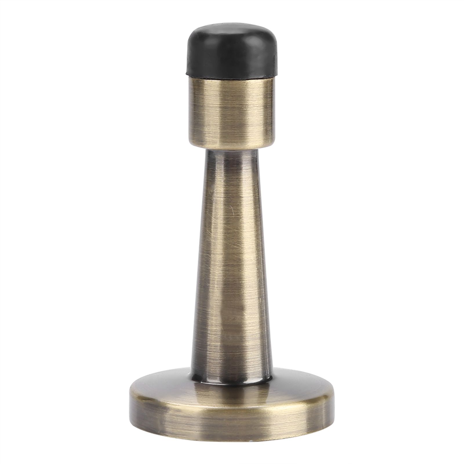 Zinc Alloy Rubber Anti Collision Door Stopper Holder Home Hotel Office Accessory (Bronze) โ image 2