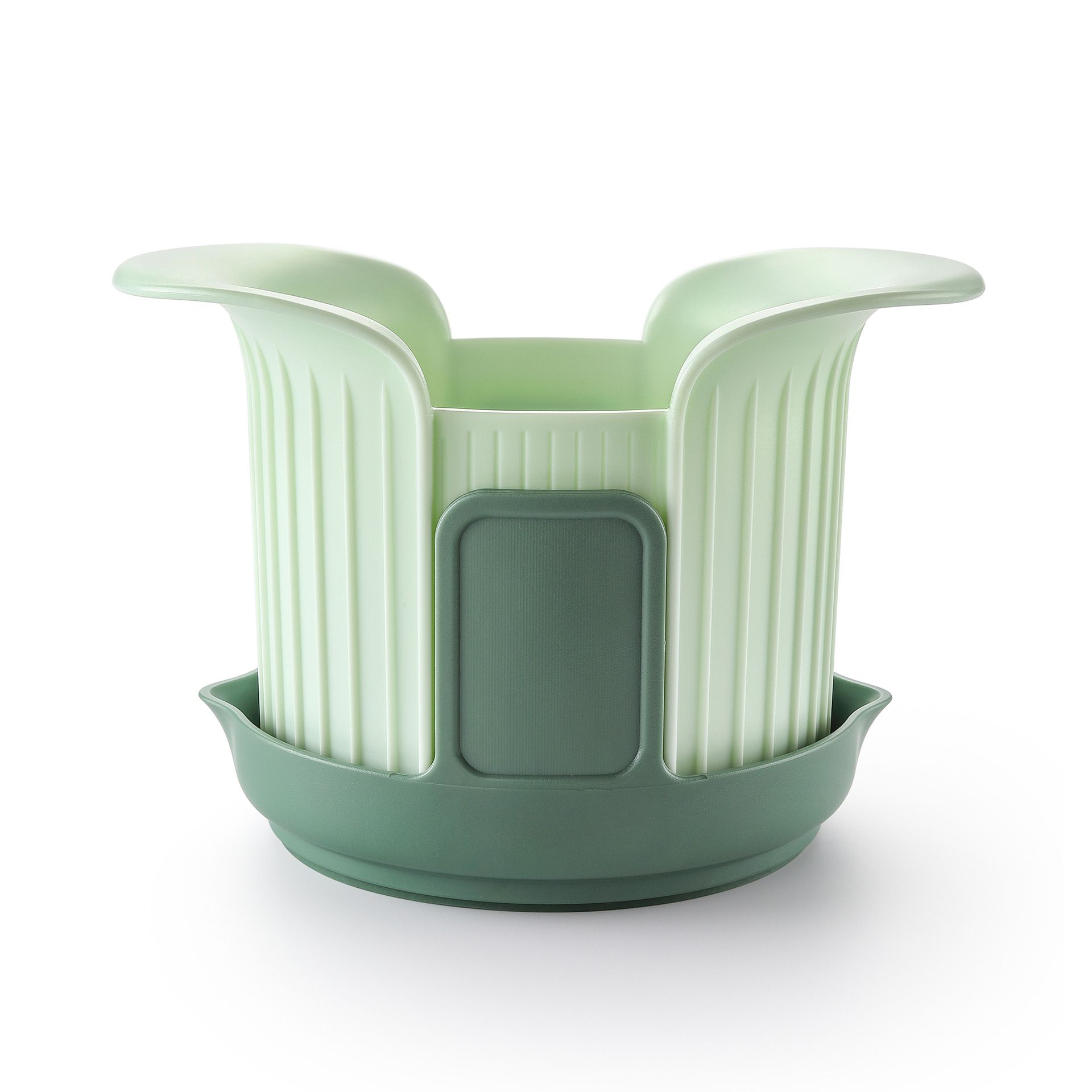 Fruit Slicer, 8 Slices Heavy Duty Apple Cutter with Stand, Apple Corer&Tomato Slicer with Comfort Handle，Up to 3.8 IN Apples, The new apple slicer and corer
