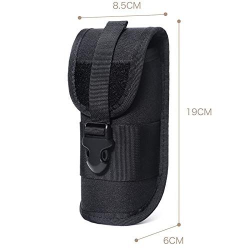 Glasses Pouch Outdoor Durable Tactical Pouch Sunglasses Case Army Style Flashlight Pouch with Buckle — image 3
