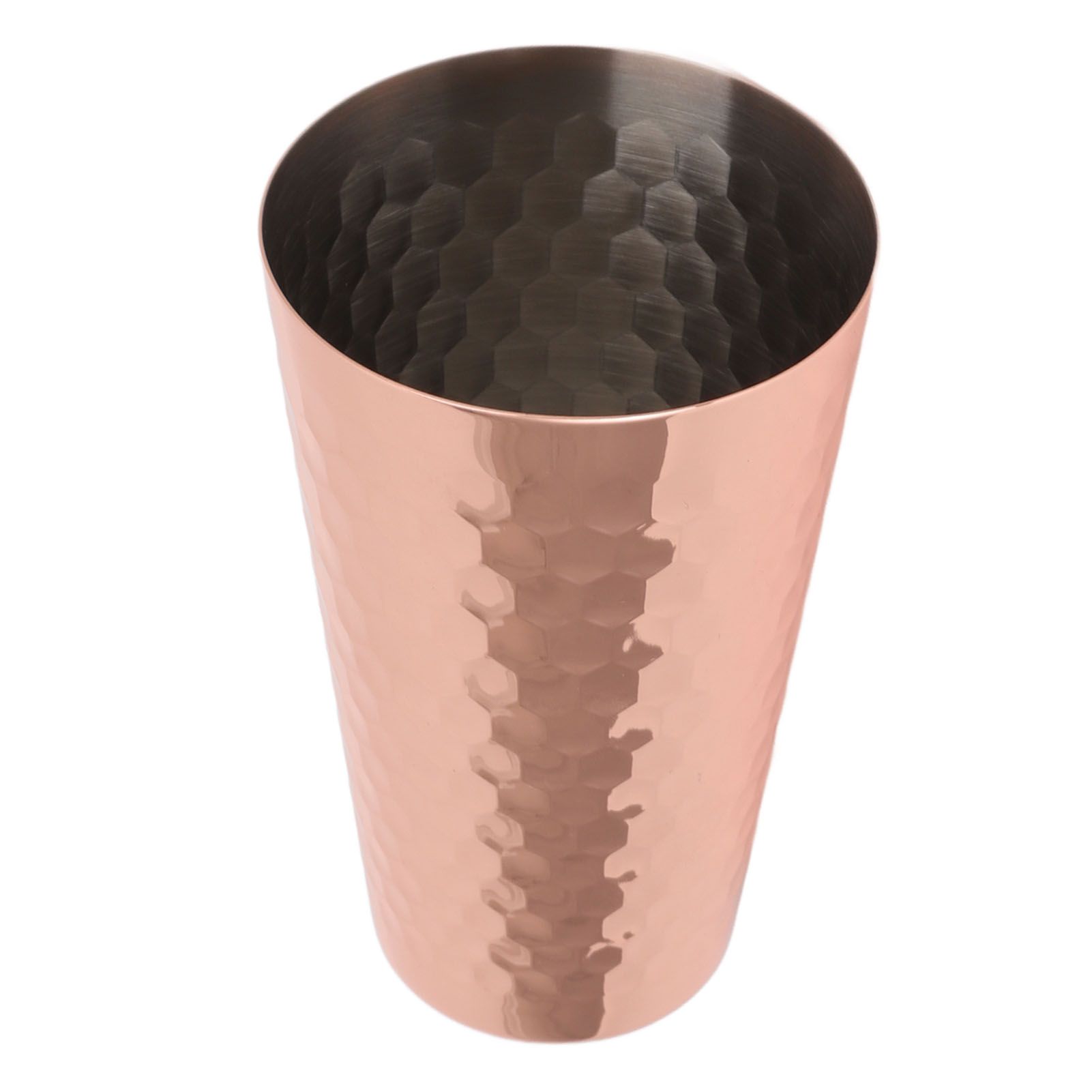 Drinking Cup 304 Stainless Steel Hammered Multipurpose Moscow Mule Mug for Bar Home Copper Plating — image 3
