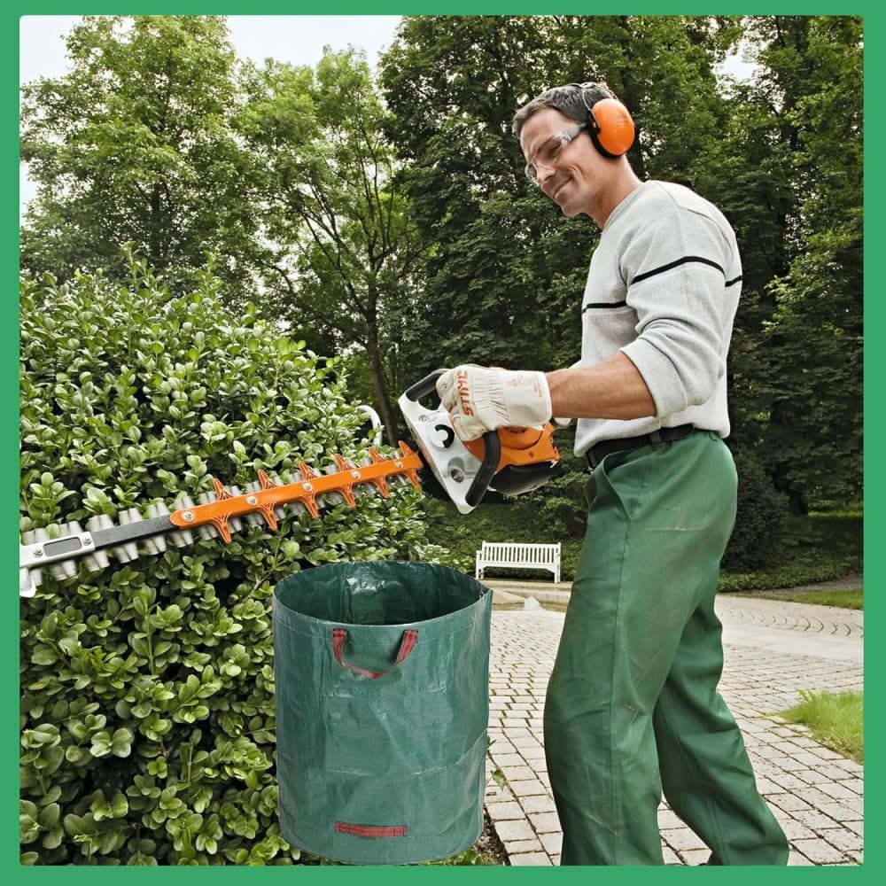 2 Large Capacity Garden Bags with Handles, Self-Standing and Robust for Leaves Lawn Hedges and Garden Waste, 67 x 76cm โ image 5