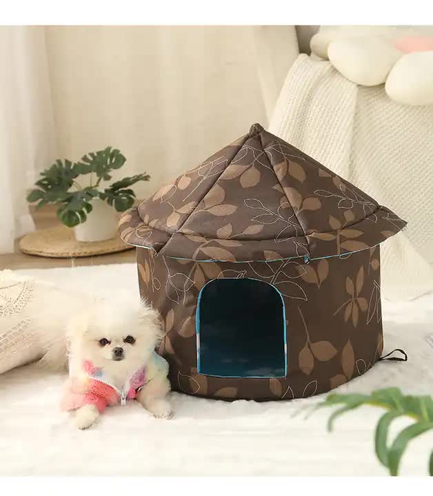 Outdoor Waterproof Cat House - Insulated, Weatherproof, Warm Shelter for Cats, Size: S 35*40cm โ image 2