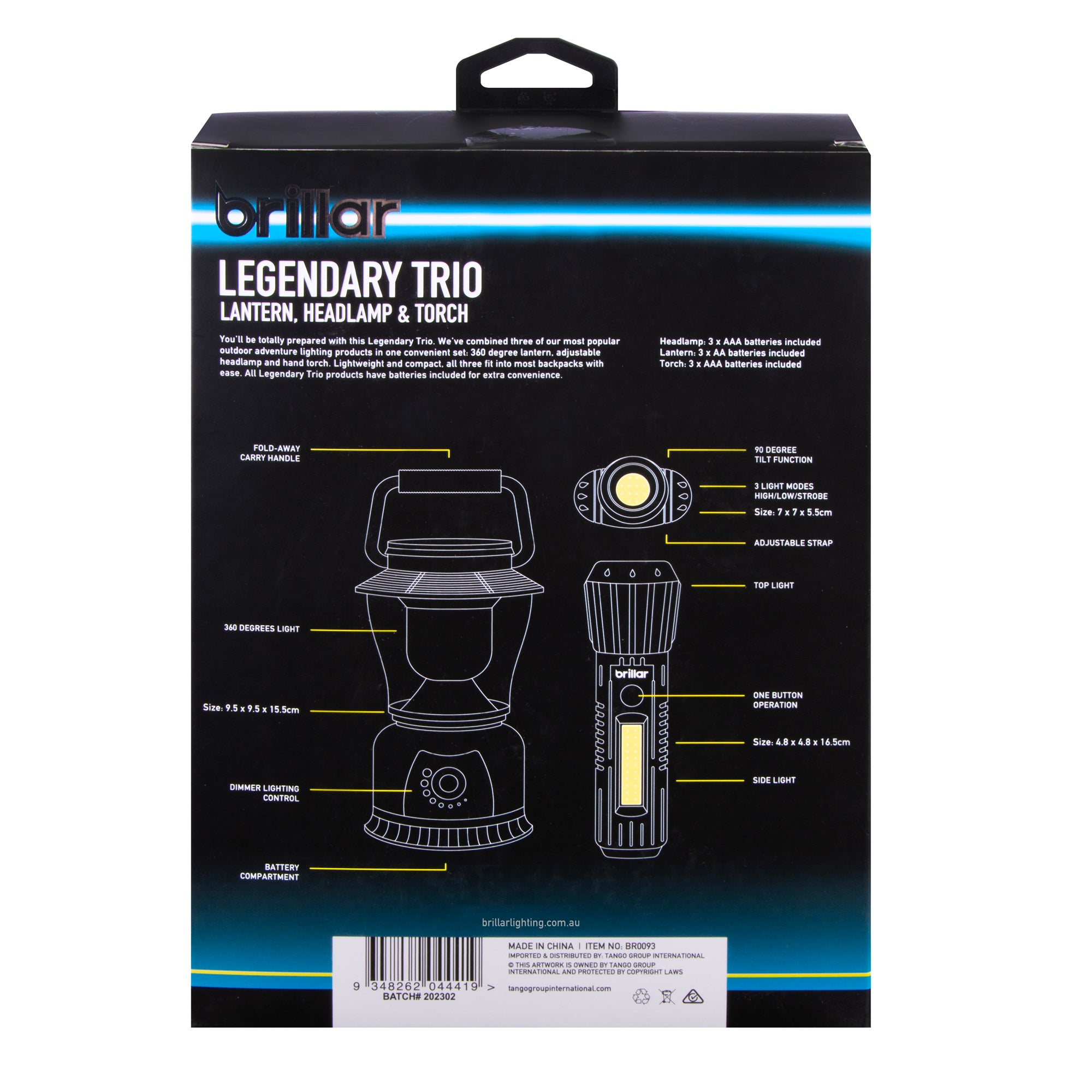 Brillar Legendary Trio Touch, Headlamp & Lantern โ image 3