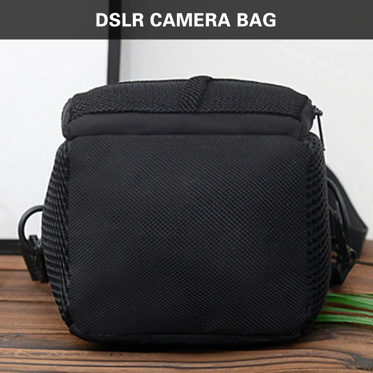 Shoulder Camera Bag Durable with Multi-Compartment for DSLR SLR Use 14x12x17cm — image 5