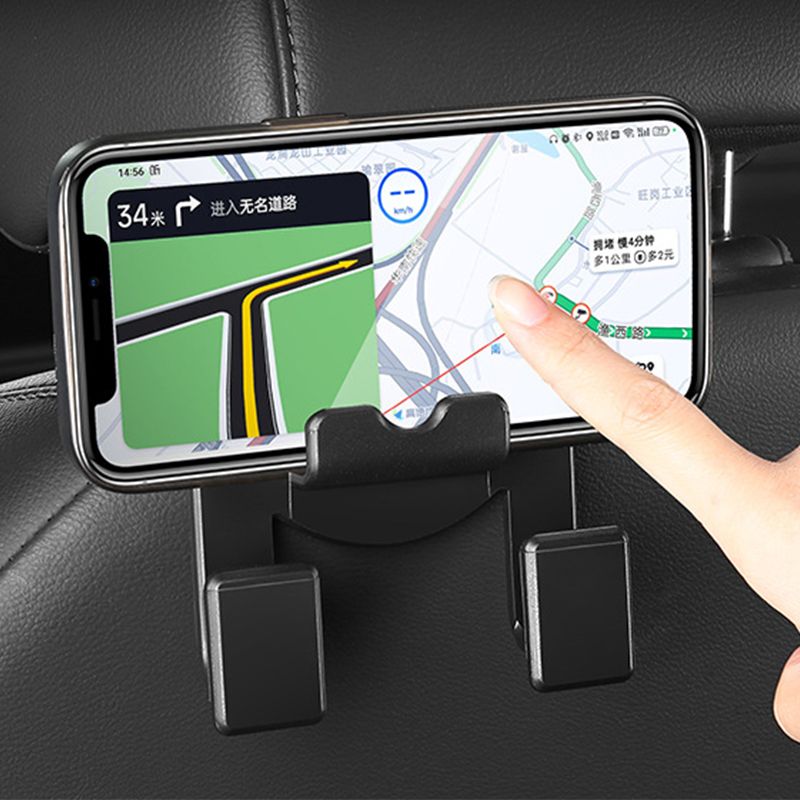 High Performance Phone holder for the back seat of the car, phone holder, headrest hooks, Replacement Part, Made of Abs โ image 3